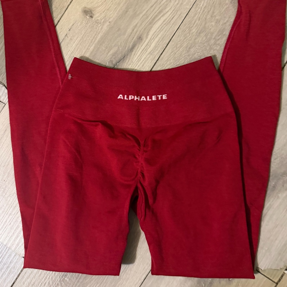 Alphalete Crimson Active Leggings